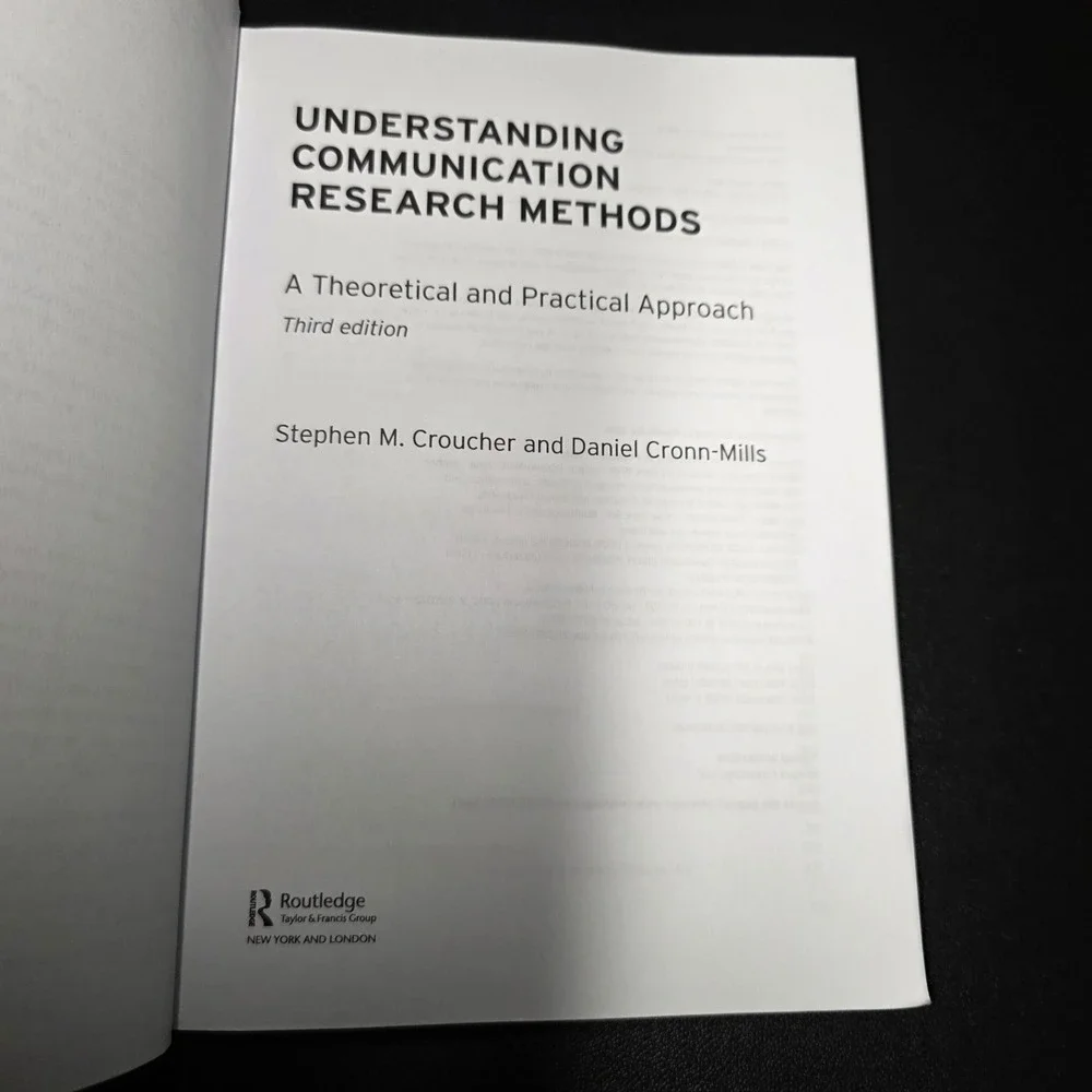 Understanding Communication Research Methods: A Theoretical and Practical Approa